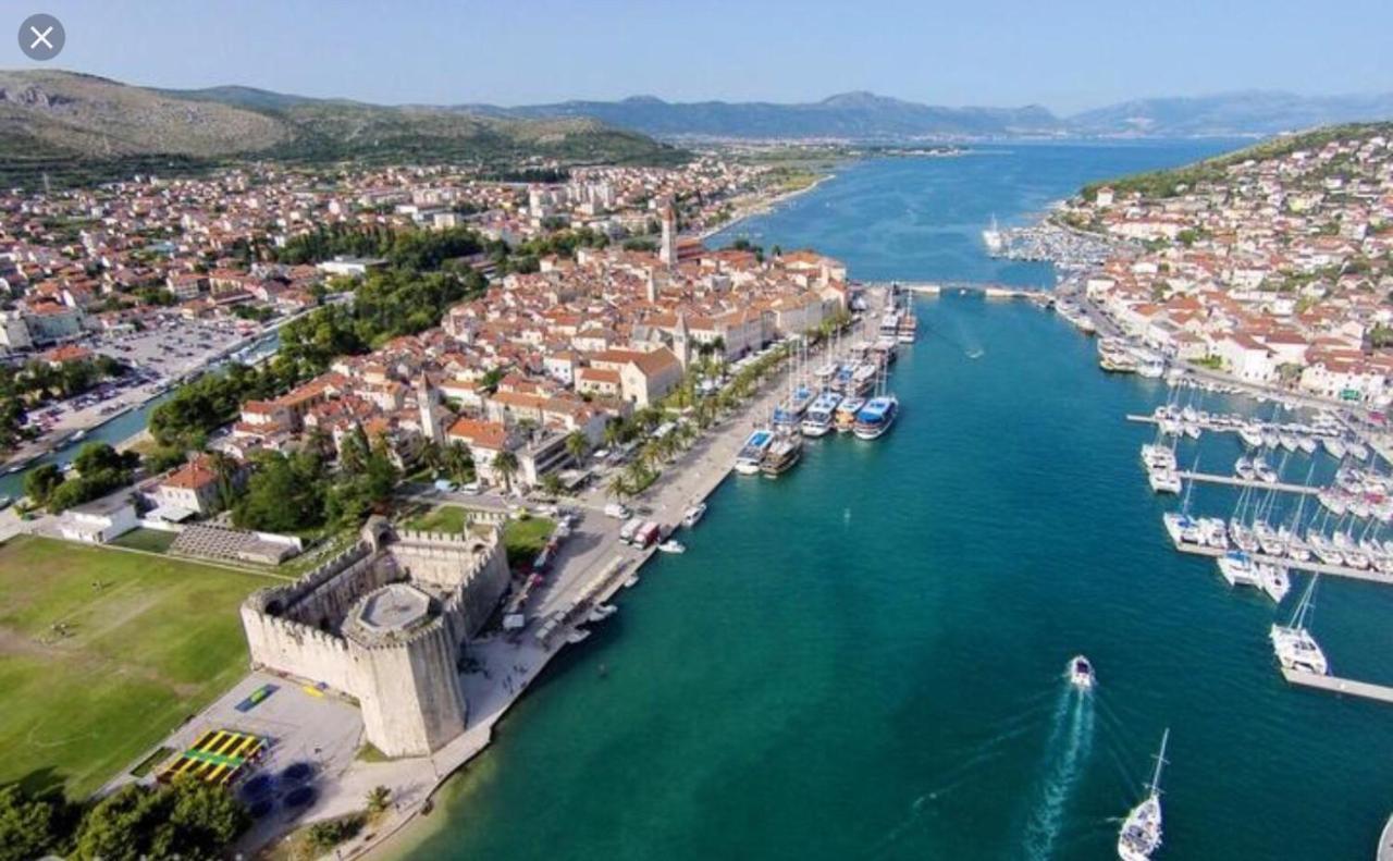 The Best Old Town View Apartment, 5 Min Walk, Parking Trogir Kültér fotó